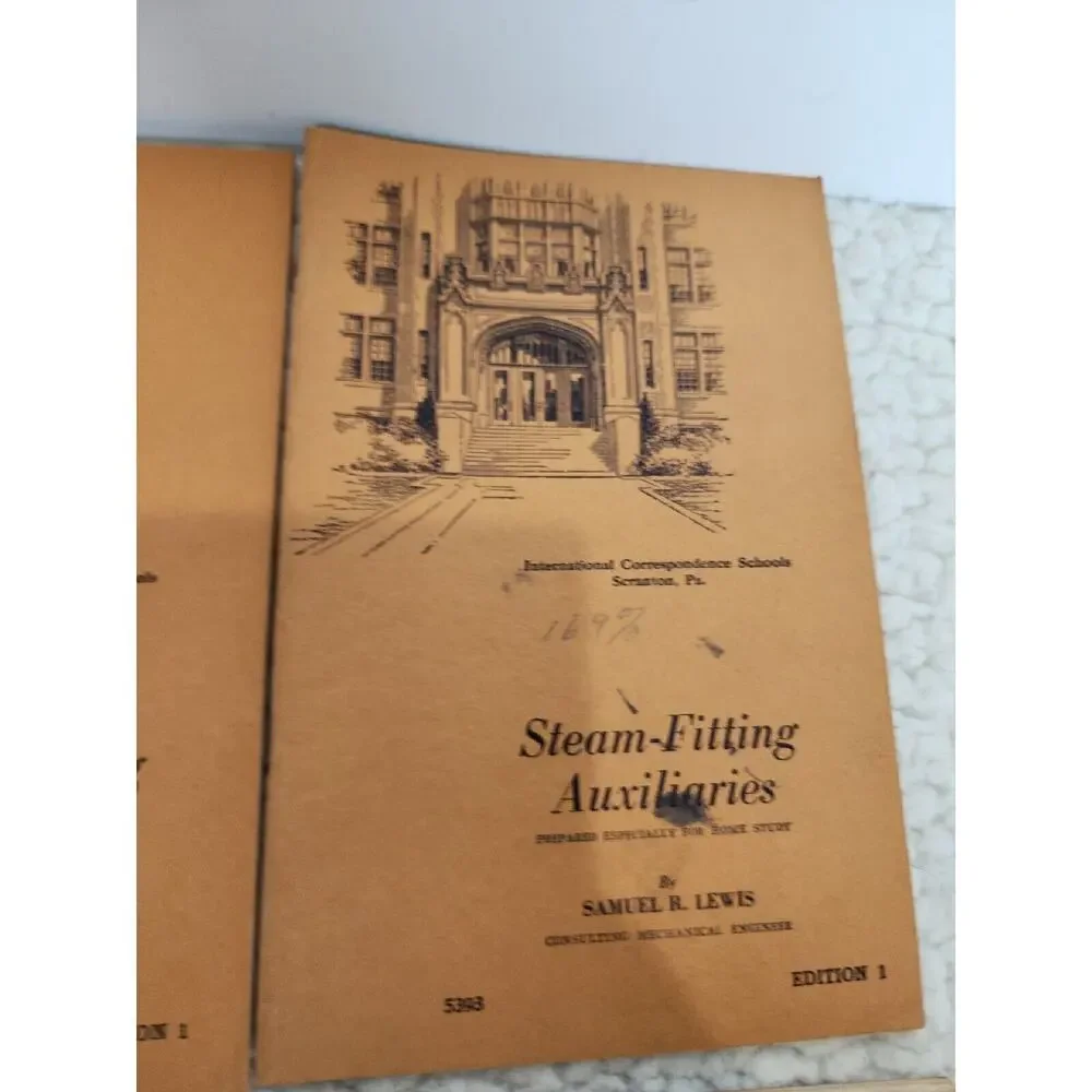 International correspondent schools Steam, Pipe Training Books From World War 2